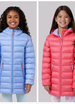 Куртка 32degrees  подовжена 4-5років girl's  puffer jacket пухове пальто