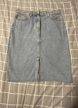 Джинсова юбка