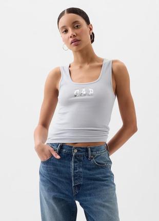 Женская майка в рубчик gap
