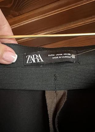 Легенси zara s/ m емо-замш стрейч