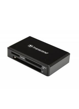 Зчитувач флешкарт transcend usb 3.1 rdf9k uhs-ii black r260/w190mb/s (ts-rdf9k2) продаж