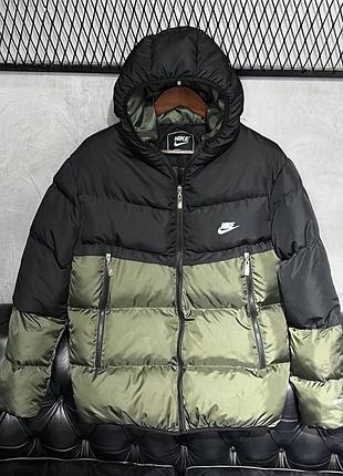 Новинка чоловіча зимова куртка nike преміум якість