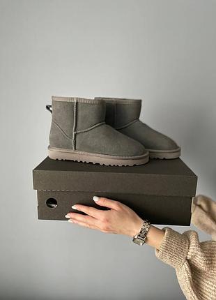 Угги ugg mini grey