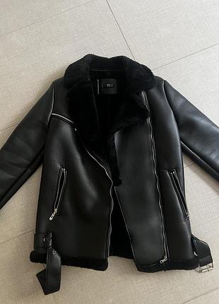 Куртка з штучним хутром