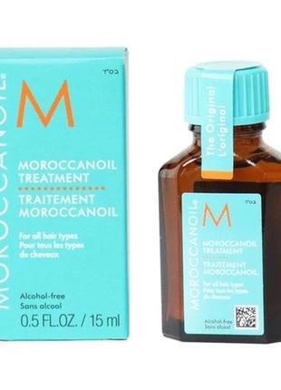 Восстанавливающее масло для всех типов волос moroccanoil oil treatment 15 ml