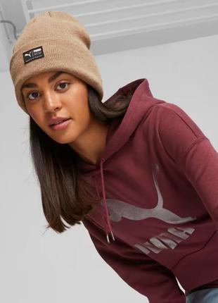 Оригінальна зимня шапка puma archive feminina beanie / 02173924