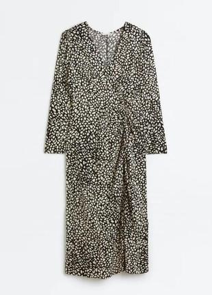 Платье миди h&m с разрезом