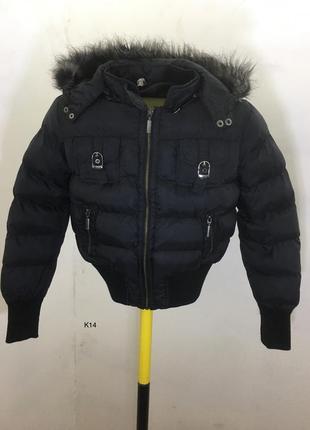 Куртка пуховик коротка caprice de fille