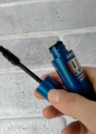 Водостойкая тушь для ресниц ultra volume avon