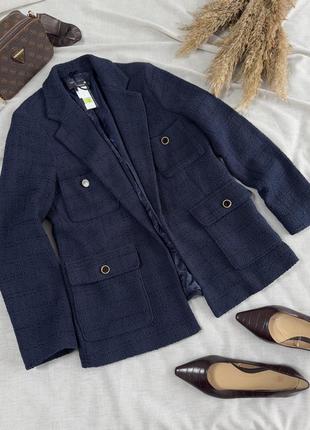 Стильний твідовий піджак від m&s