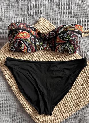 Черные плавки от купальника и лиф в подарок 🎁