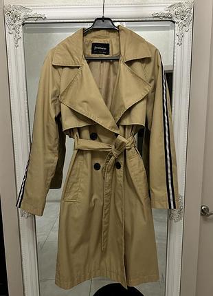 Тренч плащ stradivarius