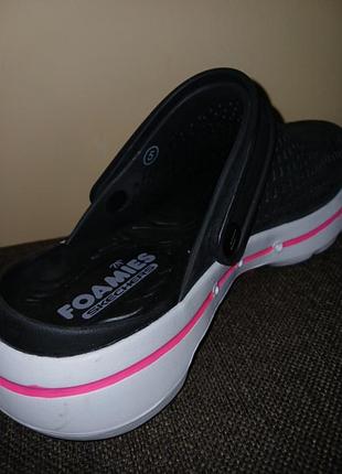 Шлепанцы skechers go walk 5 медицинская обувь