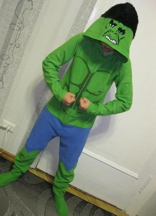 Пижама комбинезон hulk (халк)