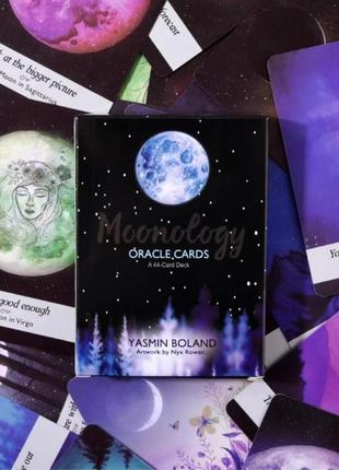 Оракул лунологія гадальні карти місячний оракул moonology oracle колода гадальних карт