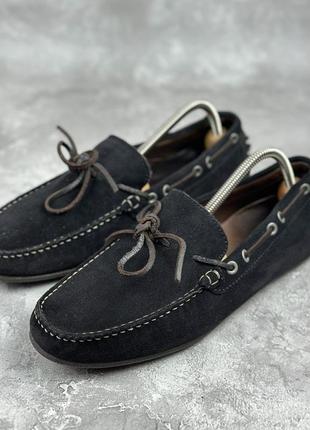 Mango чоловічі замшеві туфлі мокасини оригінал