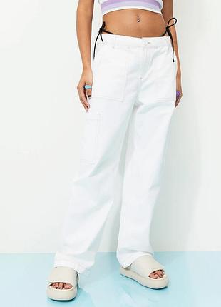 Широкі джинси 👖 с карманами h&m 42