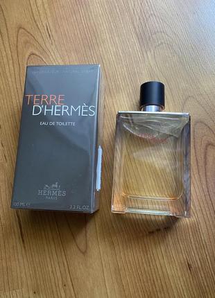 Мужские духи hermes terre d'hermes 100 ml.