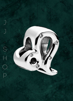 Серебряная бусина pandora шарм знак зодиака лев 798414c01