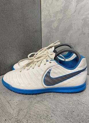 Футзалки nike air force 1 navy blue leather pants