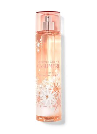 Спрей bath&amp;body works - snowflakes and cashmere