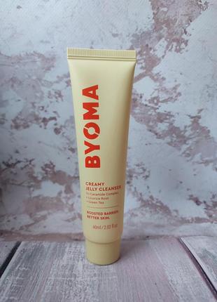 Гель для очищення шкіри byoma creamy jelly cleanser