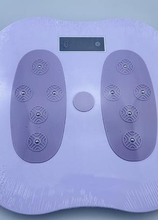 Массажер диск вращающийся торсионный waist twisting machine c массажером для стоп и...