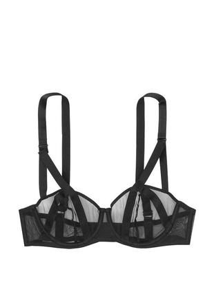Новый бюстгальтер victoria's secret unlined mesh balconette bra - 75f 34ddd