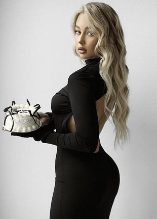 Сукня вечірня з відкритою спинкою, Довга, максі на фотосесію