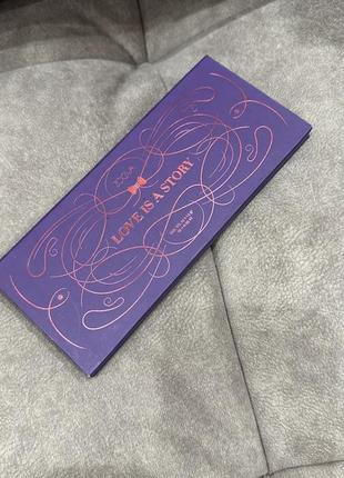 Палетка тіней zoeva love is a story palette