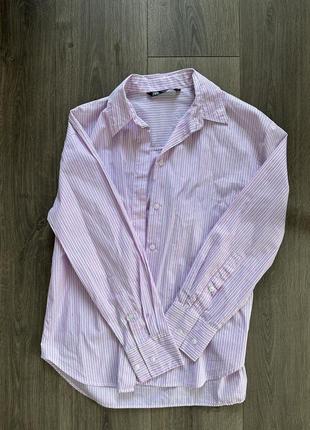 Сорочка zara в смужку