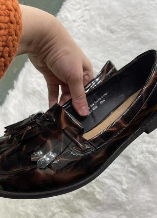 Jd williams лофери тапочки капці балетки принт леопардовий тваринний