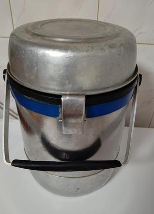 Термос для еды 4 литра нержавейка срср