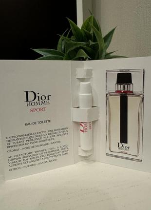 Туалетна вода dior homme sport