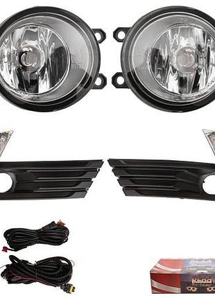 Фари дод. модель toyota corolla 2016-18/ty-577l1-a/h11-12v55w+drl-3w/3w/fog+drl+turn/eл. проводина