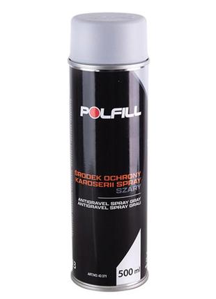 Polfill антигравій , 500мл, сірий спрей