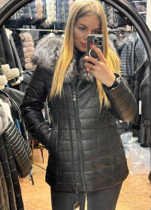 Пуховик женский пуховик кожаный пуховик кожуховик пуховик чернобурка пуховик 70 см