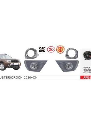 Фари дод. модель renault duster 2015-18/rn-9212/h11-12v55w/eл. дріт
