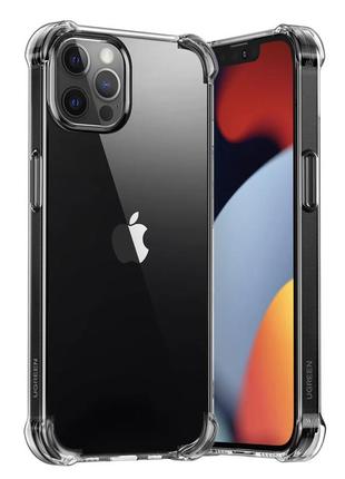 Защитный прозрачный чехол для телефона ugreen crystal glass для iphone 13 pro max (lp542)