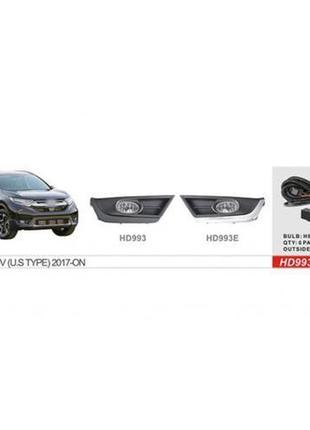 Фари дод. модель honda cr-v/2017-/hd-993e/h8-12v35w/ел.проводка