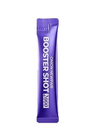 Сироватка для покращення текстури шкіри isntree onion newpair booster shot 2000 trial kit 2 ml
