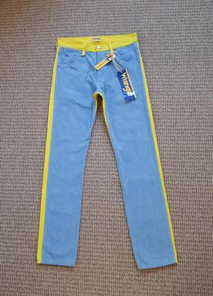 Wrangler джинсы genderless fit оригинал (w29 l32) новые