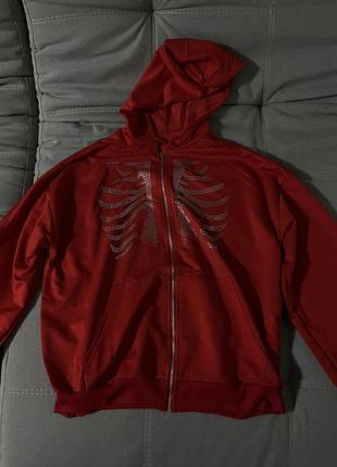 Зіп-худі з стразами хс-с-м 2