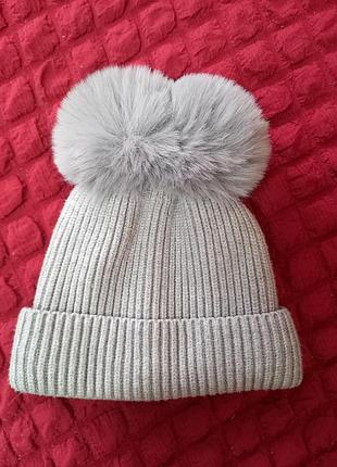 Зимняя шапка для девочки