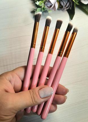 5 шт тaклoн кисти набор для макияжа rose/gold probeauty