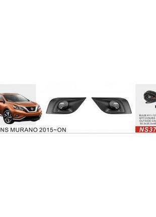 Фари дод. модель nissan murano 2015-18/ns-374/h11-12v55w/eл. дріт