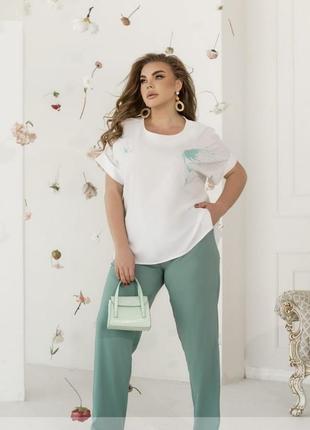 Неймовірний легкий костюм-двійка, різні кольори