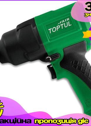 Гайковерт пневматический toptul 3/4" 1085n/m 8000об/мин легкий для работы с режимом f/r gl-55