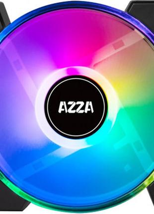 Кулер для корпуса azza 1 x prisma digital rgb fan 140mm (ffaz-14drgb-011)