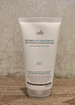 Протеїнова маска відновлююча для волосся lador eco hydro lpp treatment 150мл